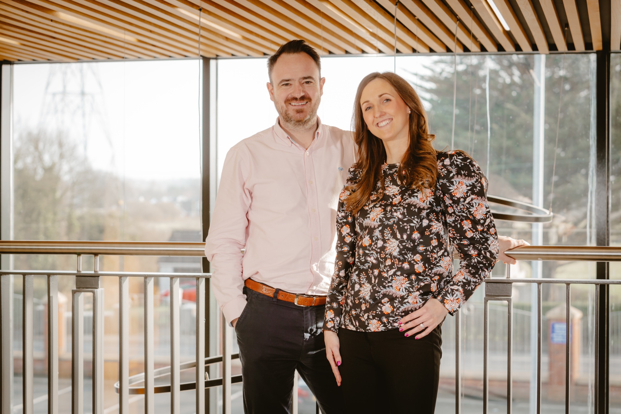 Eimear and Kieran Gourley, your event hosts